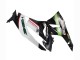 2009-2012 Kawasaki ZX6R Motorcycle Fairings - White Red Black Green UK