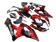 2005-2006 Suzuki GSXR 1000 Motorcycle Fairings - Red Glossy Black UK