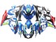 2009-2016 Suzuki GSXR 1000 Motorcycle Fairings - Light Blue Green Red Motul UK
