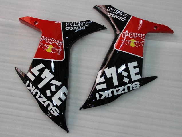 2009-2016 Suzuki GSXR 1000 Motorcycle Fairings - Red Black White 13 UK