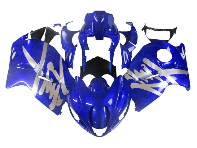 1996-2007 Suzuki GSXR 1300 Hayabusa Motorcycle Fairings - Glossy Blue UK