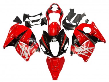 1996-2007 Suzuki GSXR 1300 Hayabusa Motorcycle Fairings - Red Black Hayabusa UK