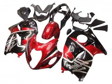 1996-2007 Suzuki GSXR 1300 Hayabusa Motorcycle Fairings - Red Glossy Black Hayabusa UK