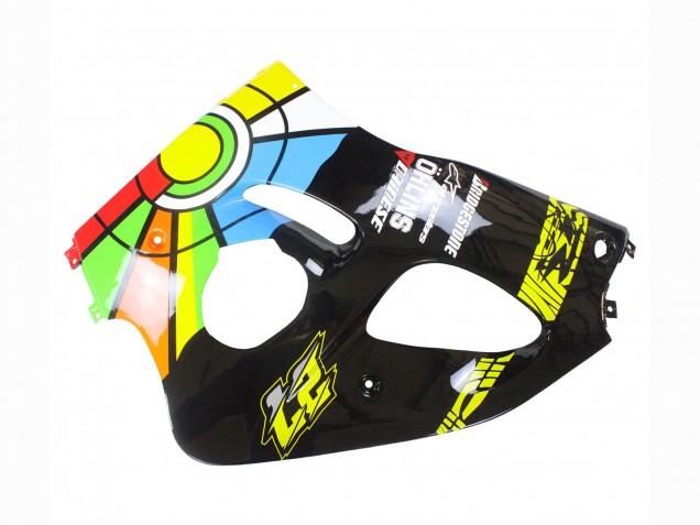 1996-2000 Suzuki GSXR 600 / GSXR 750 Motorcycle Fairings - Black Multicolor 27 UK