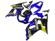 2001-2003 Suzuki GSXR 600 / GSXR 750 Motorcycle Fairings - Blue Yellow Glossy Black UK