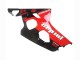 2004-2005 Suzuki GSXR 600 / GSXR 750 Motorcycle Fairings - Glossy Black Red Jordan Michelin UK