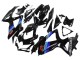 2008-2010 Suzuki GSXR 600 / GSXR 750 Motorcycle Fairings - Glossy Black Blue UK