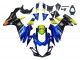 2011-2024 Suzuki GSXR 600 / GSXR 750 Motorcycle Fairings - Blue Yellow UK