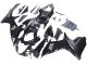2011-2024 Suzuki GSXR 600 / GSXR 750 Motorcycle Fairings - Glossy Black Matte Black White Decal UK