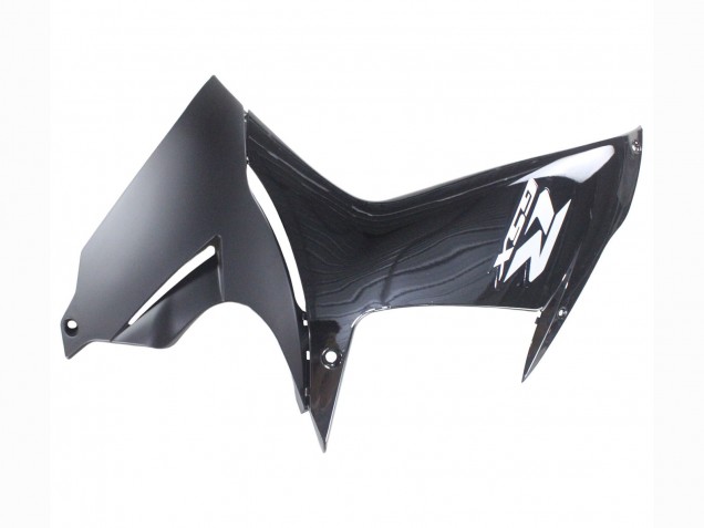2011-2024 Suzuki GSXR 600 / GSXR 750 Motorcycle Fairings - Glossy Black Matte Black White Decal UK