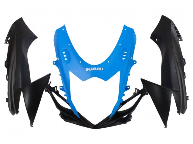 2011-2024 Suzuki GSXR 600 / GSXR 750 Motorcycle Fairing - Blue Matte Black UK