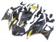 2019-2021 Yamaha YZF R3/R25 Motorcycle Fairings - Gold Black Carbon Fiber UK