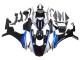 2015-2019 Yamaha YZF 1000 R1 Motorcycle Fairings - Silver Blue Glossy Black UK