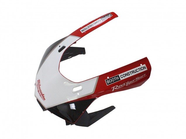 2015-2019 Yamaha YZF 1000 R1 Motorcycle Fairing - White Red Black Milwaukee UK