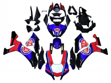 2020-2025 Yamaha YZF 1000 R1 Motorcycle Fairings - Blue Red Yellow Black Pata UK