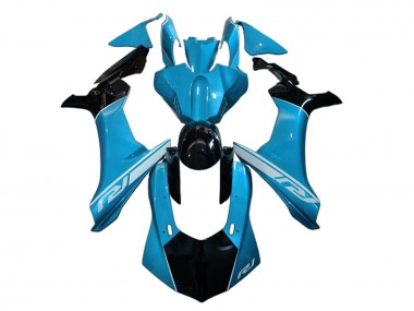 2020-2025 Yamaha YZF 1000 R1 Motorcycle Fairing - Blue Glossy Black UK