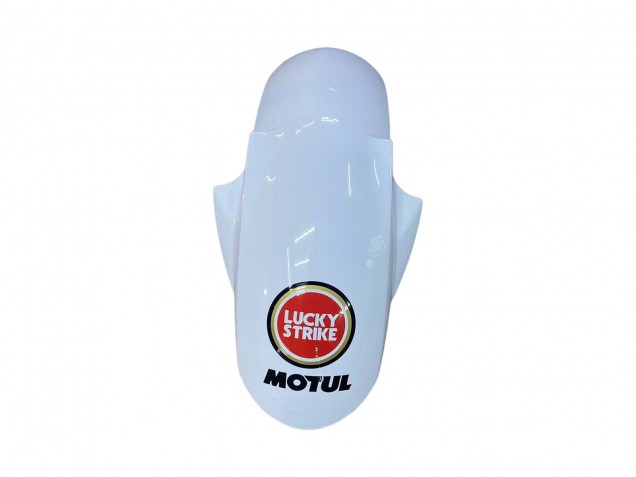 2006-2009 Yamaha YZF R6S Motorcycle Fairings - White Red Lucky Strike Motul UK