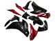 2011-2015 Honda CBR250RR Motorcycle Fairings - Glossy Black Red UK