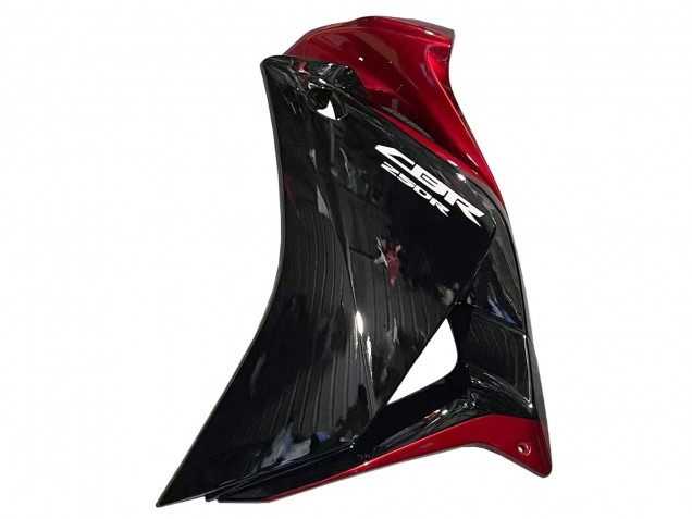 2011-2015 Honda CBR250RR Motorcycle Fairings - Glossy Black Red UK