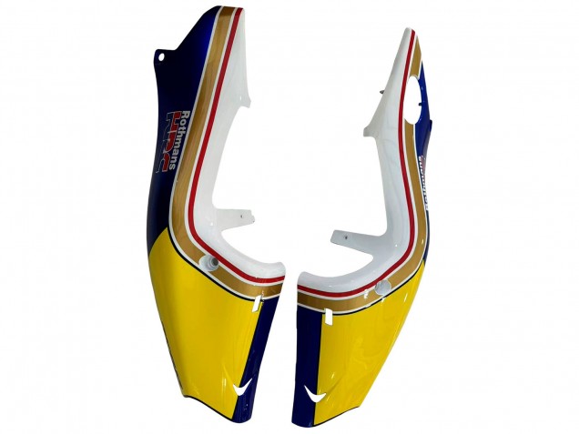1994-1996 Honda NSR250 Motorcycle Fairings - White Blue Yellow Gold Rothmans UK