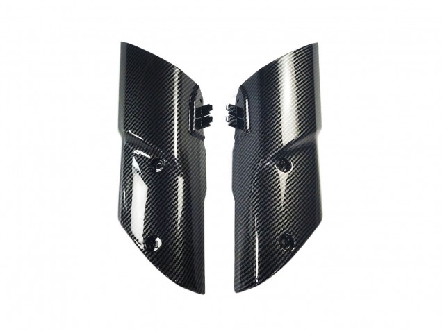 2010-2013 Kawasaki Z1000 Motorcycle Fairings - Black Carbon Fiber UK