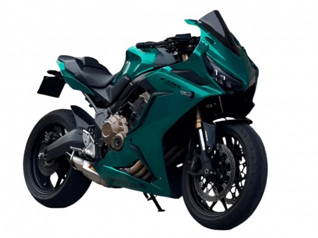 2021-2023 Honda CBR650R Motorcycle Fairings - Dark Green UK