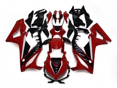 2021-2023 Honda CBR650R Motorcycle Fairings - Maroon Red Glossy Black UK