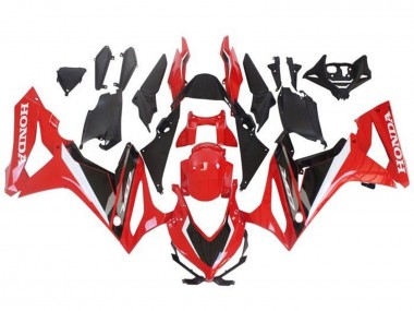 2021-2023 Honda CBR650R Motorcycle Fairings - Red White Black UK