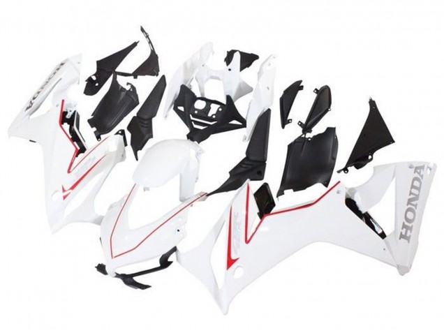 2021-2023 Honda CBR650R Motorcycle Fairings - White Red Black UK