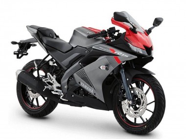 2018-2024 Yamaha YZF R15 Motorcycle Fairings - Matte Grey Red UK