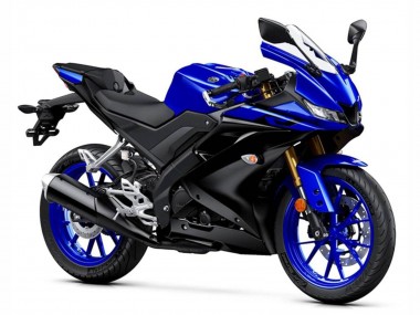 2018-2024 Yamaha YZF R15 Motorcycle Fairings - Blue Matte Black UK