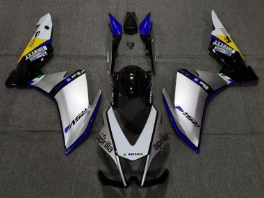 2009-2015 Aprilia RSV4 1000 Motorcycle Fairings - Silver Black Blue Yellow UK