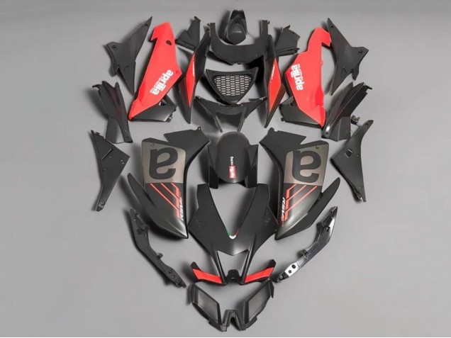 2009-2015 Aprilia RSV4 1000 Motorcycle Fairings - Matte Black Red Grey UK