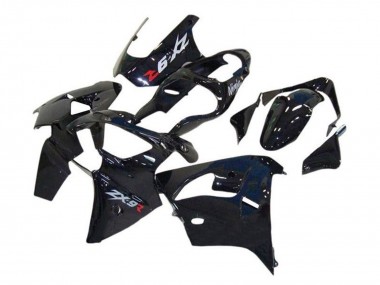 2002-2003 Kawasaki ZX9R Motorcycle Fairings - Glossy Black UK