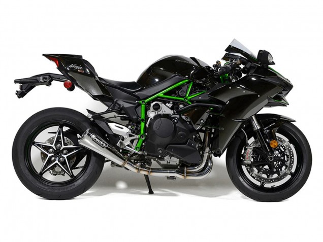 2015-2022 Kawasaki Ninja H2 Motorcycle Fairings - Black UK