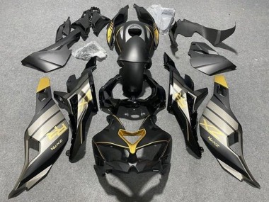 2019-2025 Kawasaki ZX25R ZX-25R Motorcycle Fairings - Matte Black Grey Gold Glossy Black UK