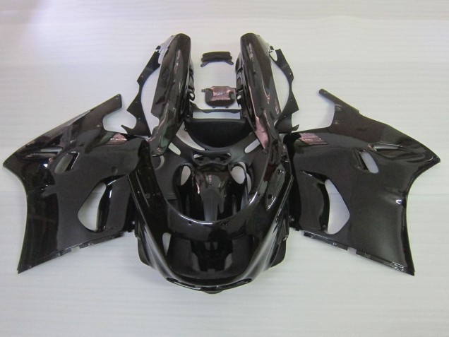 1993-2003 Kawasaki ZZR1100 Motorcycle Fairings - Glossy Black UK