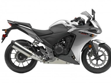 2013-2015 Honda CBR500R Motorcycle Fairings - Silver UK