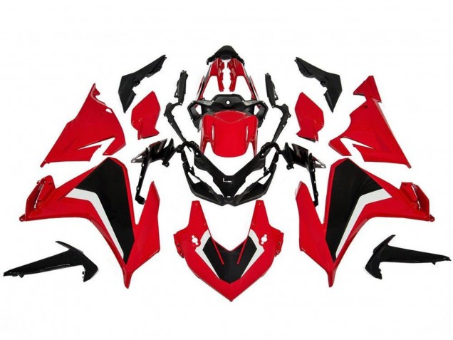 2019-2021 Honda CBR500R Bike Fairings - Red White Black UK