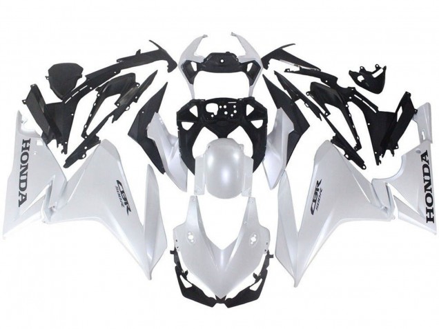 2019-2021 Honda CBR500R Motorcycle Fairings - White UK