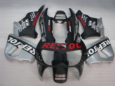 1994-1995 Honda CBR900RR 893 Motorcycle Fairings - Silver Matte Black White Red Repsol UK