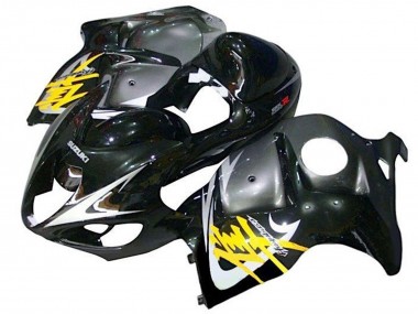 1996-2007 Suzuki GSXR 1300 Hayabusa Motorcycle Fairings - Glossy Black Silver Yellow UK
