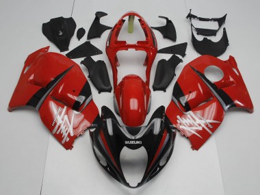 1996-2007 Suzuki GSXR 1300 Hayabusa Motorcycle Fairings - Red Black Grey UK