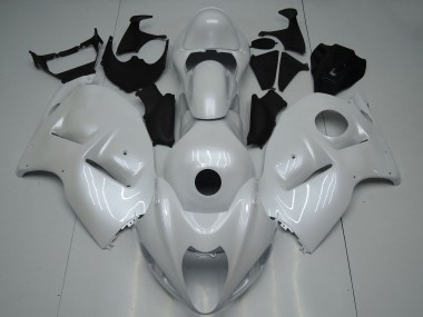 1996-2007 Suzuki GSXR 1300 Hayabusa Motorcycle Fairings - Pearl White UK