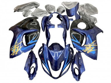 2008-2020 Blue Black Light Blue Gold Suzuki GSXR 1300 Hayabusa Motorcycle Fairings UK