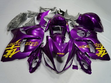 2008-2020 Purple Yellow Suzuki GSXR 1300 Hayabusa Motorcycle Fairings UK