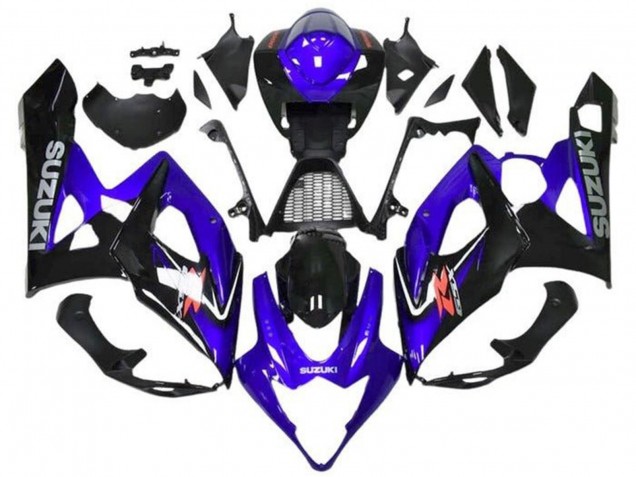 2005-2006 Suzuki GSXR 1000 Motorcycle Fairings - Blue Black Grey UK