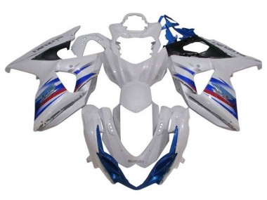 2009-2016 Suzuki GSXR 1000 Motorcycle Fairing - White Blue Red Black UK