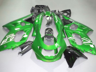 1996-2007 Yamaha YZF600R Thundercat Motorcycle Fairings - Green White UK