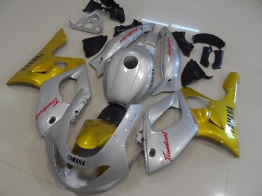 1996-2007 Yamaha YZF600R Thundercat Motorcycle Fairings - Silver Gold UK